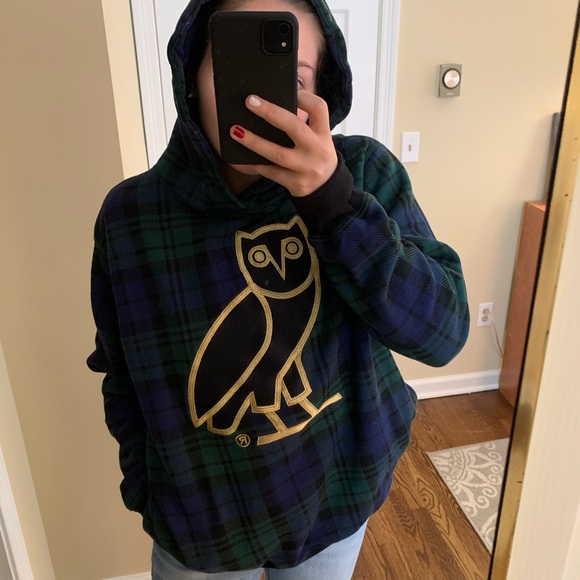 OVO | Sweaters | Ovo Plaid Hoodie 